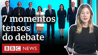 7 momentos-chave do debate da Globo entre presidenciveis