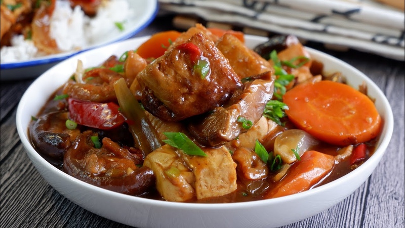 Everyone Who Tried, Loved it Braised Tofu w, Chicken 豆腐鸡煲 Chicken Beancurd Pot Chinese Food