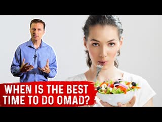 When is the Best Time to Do OMAD (One Meal A Day) - Dr. Berg on Intermittent Fasting