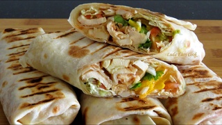Домашняя ШАУРМА  вкуснейшая начинка и ЛАВАШ Bnh Shawarma #BnhShaurma #LudaEasyCook
