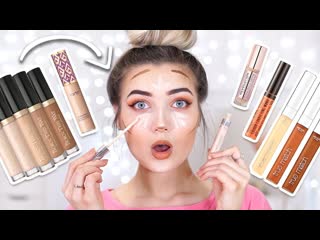 I DID MY FULL FACE OF MAKEUP USING ONLY CONCEALERS...