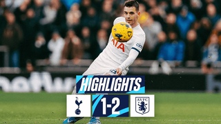 TOTTENHAM HOTSPUR 1-2 ASTON VILLA // PREMIER LEAGUE HIGHLIGHTS