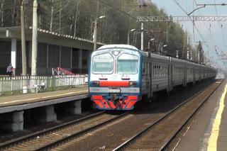 Электропоезд ЭД4М-0226 пл. 43 км