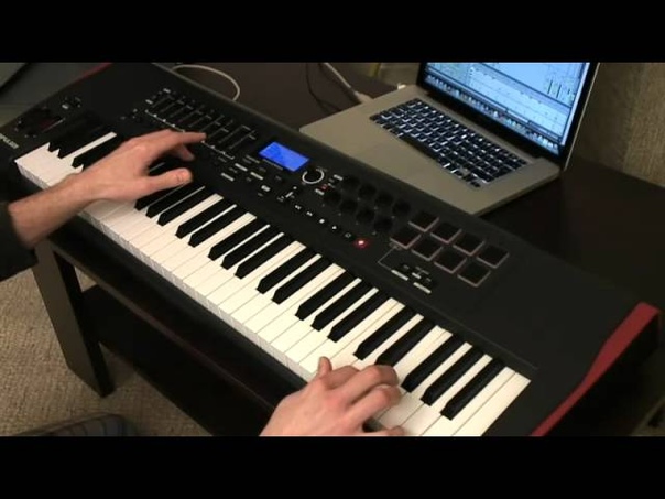 Novation Impulse Controller Keyboard Demo Making Jazz Drum and Bass in Ableton
