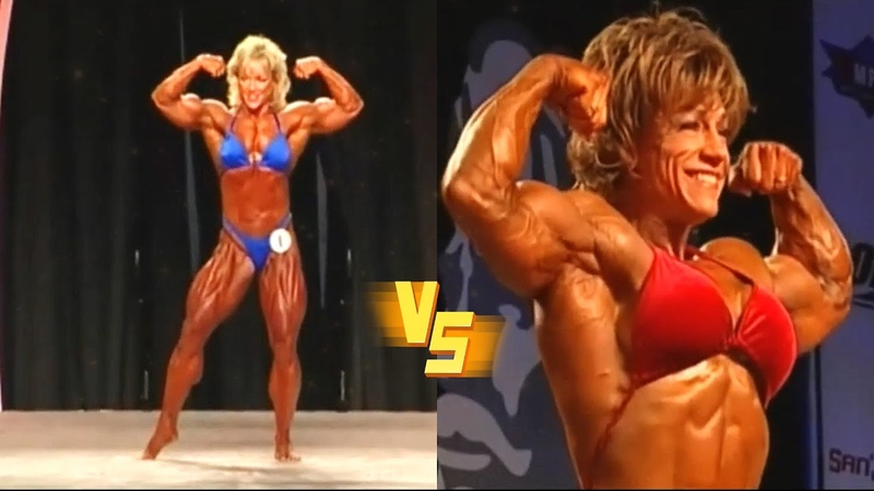 Female Bodybuilder Helen Bouchard VS Lisa