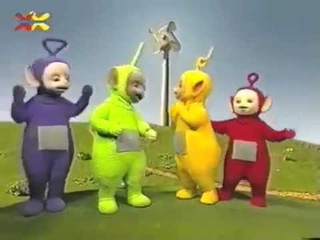 Die Teletubbies Intro auf Deutsch/German ( телепузики на немецком или как прошло моё детство)