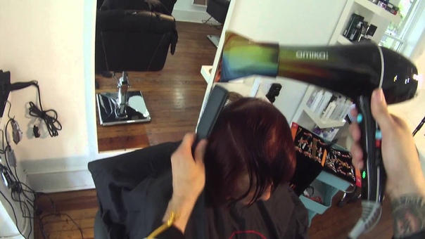 Haircut How to cut a Graduated A Line BOB Point Of View