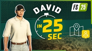 David (NPC) in 25 Seconds | Farming Simulator 25