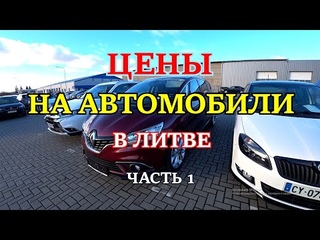 ШОК цены на авторынках Литвы / Новая растаможка в деле / Часть 1
