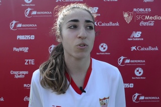 Declaraciones Olga Carmona SFC Femenino. 18/02/18. Sevilla FC