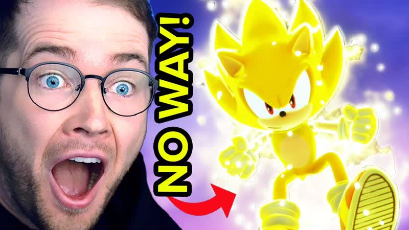 Becoming Super Sonic ALREADY in Sonic