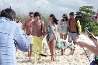 Marlon Teixeira - Behind the scenes Armani Exchange S/S 2013