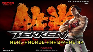 Tekken 6.0 Namco System 357 Kazuya Mishima 4K 60FPS