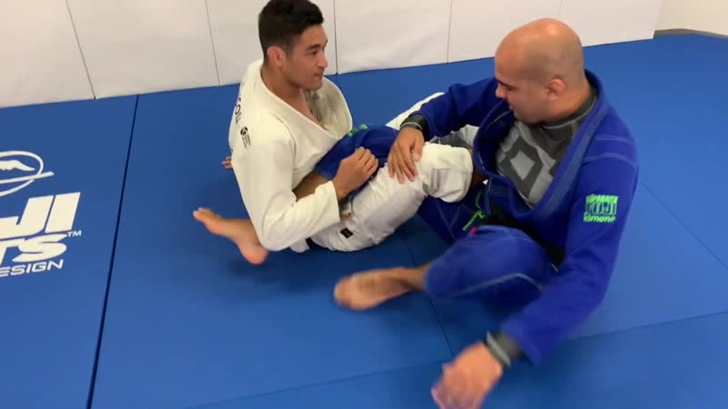 Very Good Kneebar ( Leg Lock) From 50, 50 Guard by Marcus Johnson very good kneebar (leg lock) from 50, 50