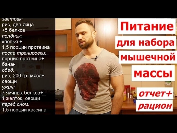 Мое Питание На Набор Мышц. Отчет+Рацион. Сезон 2016 vjt gbnfybt yf yf,