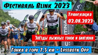 Blink-2023. Lysebotn Opp, забег в гору 7,5 км //