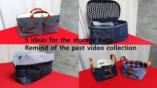 DIY   6 / 6 ideas for the storage bags/remind of the past video collection
