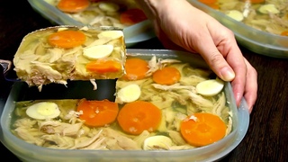ПОТРЯСАЮЩИЙ ХОЛОДЕЦ ИЗ КУРИЦЫ (ЗАЛИВНОЕ) / CHICKEN ASPIC (CHICKEN JELLY) | 18+