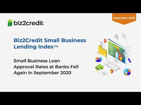 Biz2 Credit Small Business Lending Index September