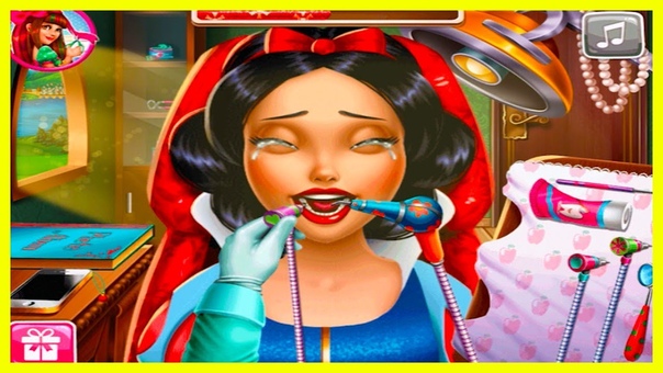 Snow White Real Dentist. Kids games for