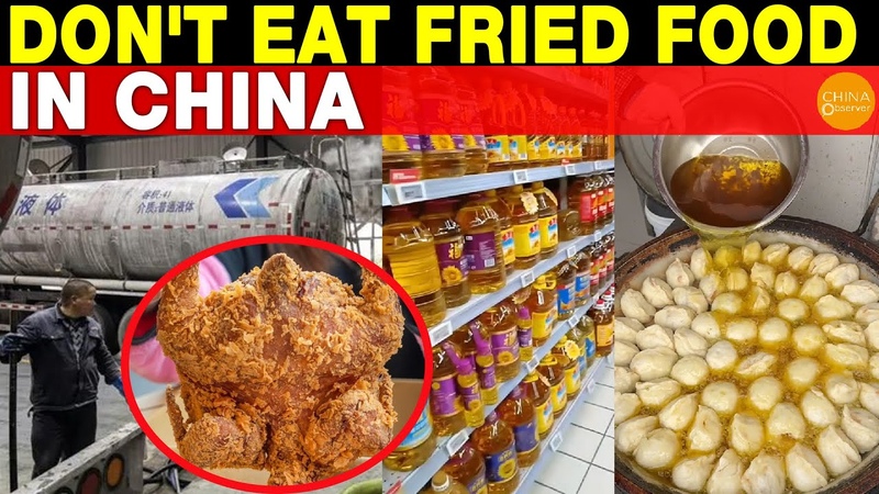 Dont Eat Fried Foods in China; Fake Food; Gutter Cooking