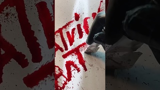 Horror movie #art #satisfying #patrickbateman
