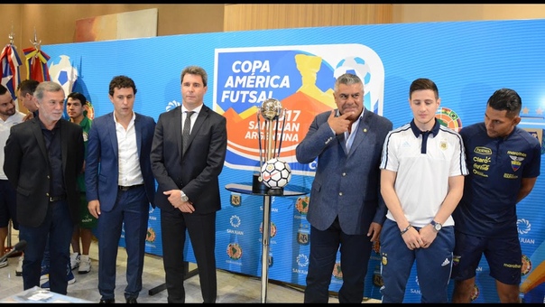 Se presentó oficialmente la Copa América de Futsal, 04 04