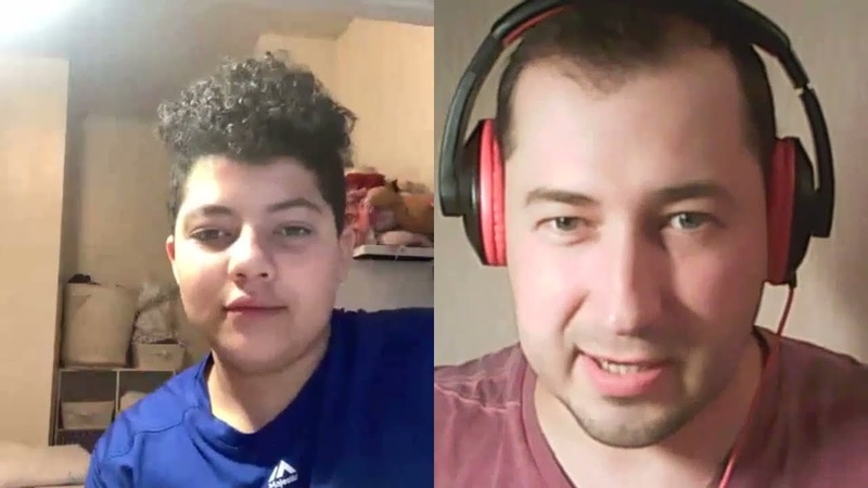 ENGLISH DIALOGUES with natives: a dialogue with a school student Sebastian from