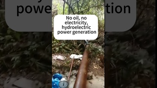 No oil, no electricity, hydroelectric power genera #hydroelectric #hydropower