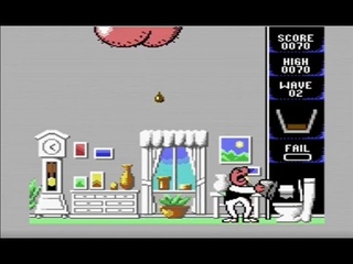 Scuttlebutt 64 C64 - L'invasione dei sederoni giganti.