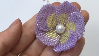 #beads #beadflowers #beadflower #beadtutorial #beadjewelry #beading