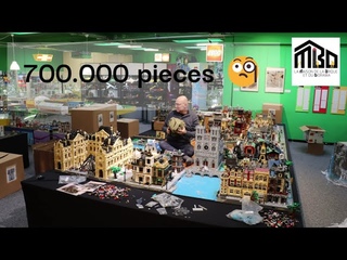 Timelapse LEGO Paris Steampunk 1889