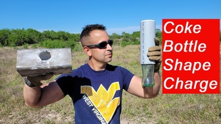Coke Bottle Shaped Charges: How to Recycle Bottles Into Explosive Penetrators