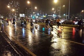 Велоночь 2016 на Сельме в Калининграде