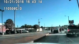 Dashcam Shows Tulsa Officers Fatally Shoot Man Armed With Knife