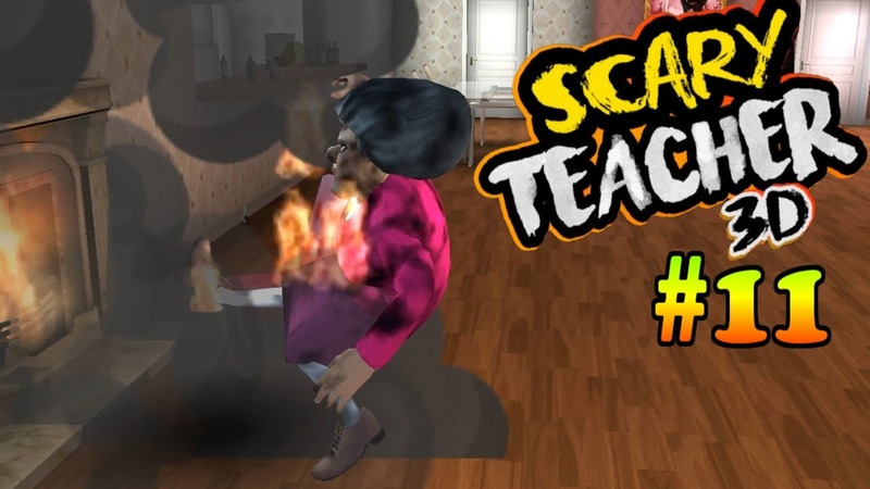Prank Flame Game Scary Teacher 3