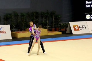 Maia FIG Acro World Cup 2016 MX2 Balance Russia 2