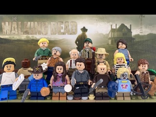 LEGO THE WALKING DEAD Season 2: How To Build All Main Characters