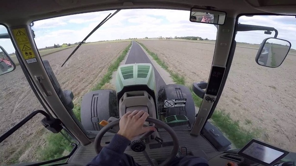 Mój pierwszy raz : D Orka 2016 Go Pro na głowie John Deere 7230