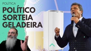 POLTICO ESQUERDISTA ARGENTINO sorteia CARROS e ELETRODOMSTICOS em DESESPERO pela DERROTA IMINENTE