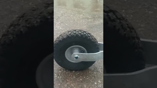 Зачем нужно опорное колесо с пневмошиной на легковом прицепе ЦЛП АРИВА