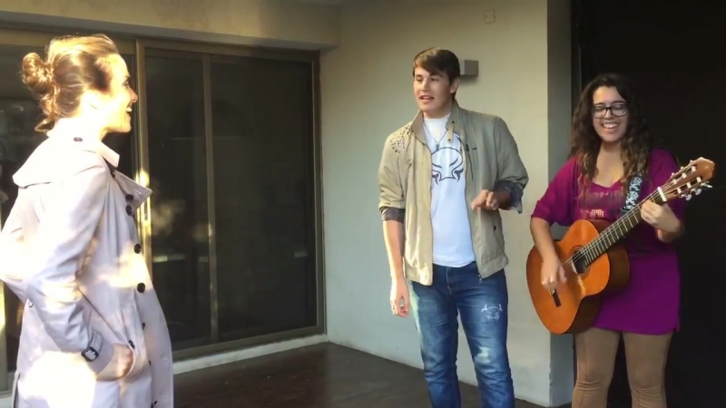 uno de los ganadores de Un día de rodaje con Natalia, tenía una sorpresa para