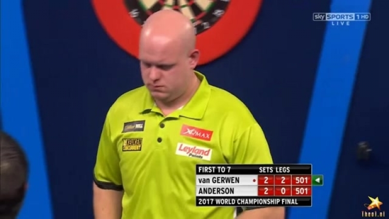 William Hill World Darts Championship 2017 Michael van Gerwen v Gary Anderson FINAL webm