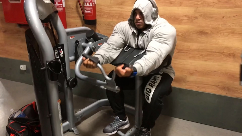 Big Ramy Trains Before Arnold Classic Europe