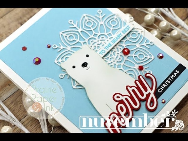 SSS Picture Book Polar Bear, Amy R 2018 Christmas Card Series,