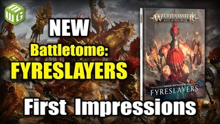 New Fyreslayers Age of Sigmar Battletome First Impressions