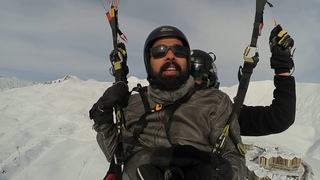 25012019    3 l gudauri paragliding полет гудаури    gudauriparagliding com