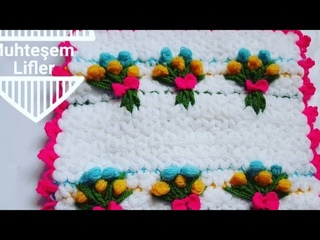 Tasarım Muhteşem LİFLER...💖💖💖💖MODEL ...ÜÇ BOYUTLU KARE KIR ÇİÇEKLERİ DEMETİ💖💖💖💖💖💖