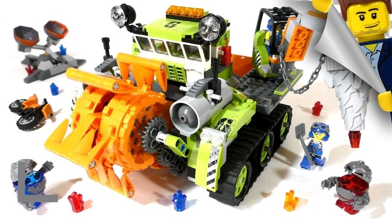 Обзор набора Lego Power Miners, 8961 Уборщик Кристаллов ( Crystal