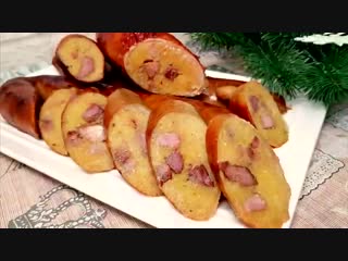 Картофельная Колбаса Покоряет Сразу.